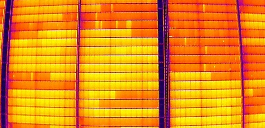 Wärmebild PV-Anlage